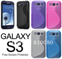 Capa para Samsung Galaxy SIII S3 S Linha Gel TPU varias cores